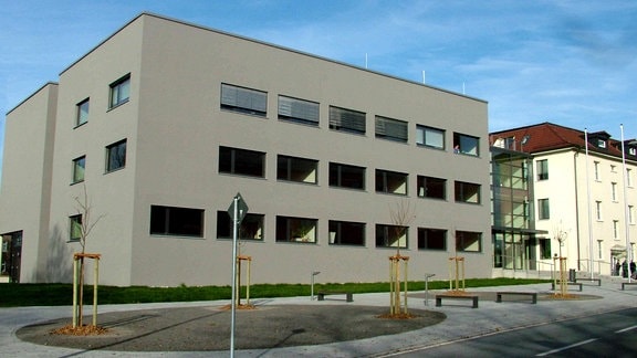 Hörsaalgebäude der Thüringer Polizeischule in Meiningen