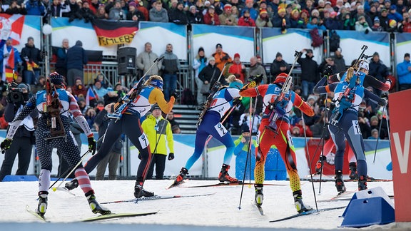 Biathlon-Weltcup 2020 in Oberhof