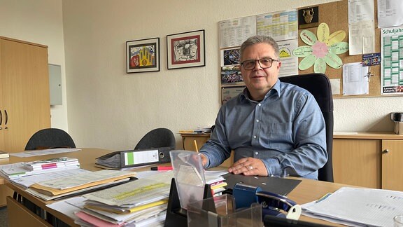 Jürgen Haaß, Schulleiter im Philipp Melanchthon Gymnasium in Schmalkalden