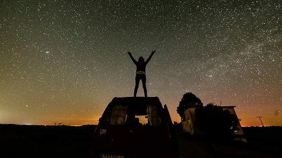 Nachtaufnahme in einem Sternenpark