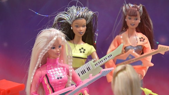 Barbie Puppen mit Gitarren