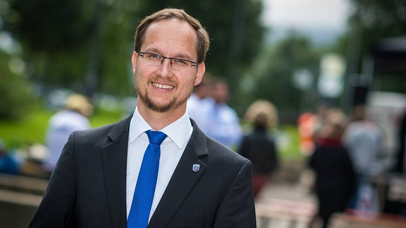 Thomas Gottweiss , Bürgermeister (CDU) der Landgemeinde Ilmtal-Weinstraße 
