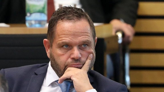 Torsten Czuppon im Thüringer Landtag
