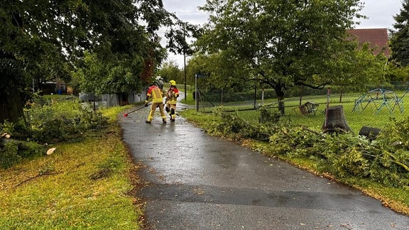 Unwetter Südthüringen