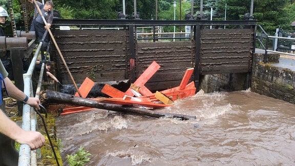 Unwetter Südthüringen