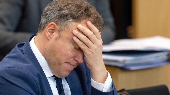 Mario Voigt, Fraktionsvorsitzender und Landesvorsitzender der CDU in Thüringen.
