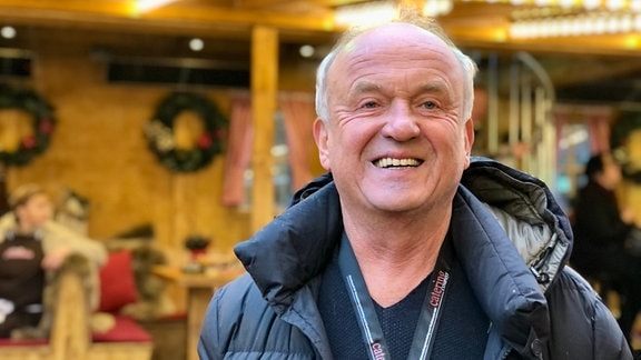 Betreiber des Eisenacher Weihnachtsmarktes Henry Arzig