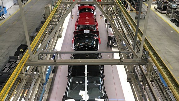 Produktion des Grandland X im Opel-Werk Eisenach