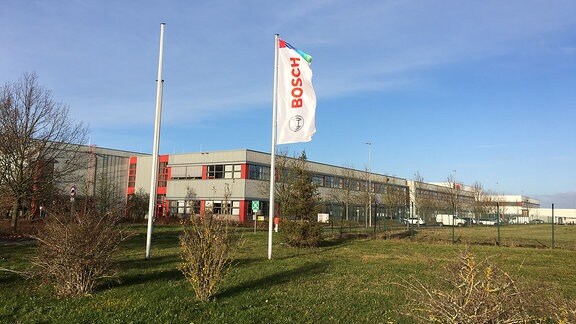 Gebäude der Robert Bosch Fahrzeugelektrik Eisenach GmbH