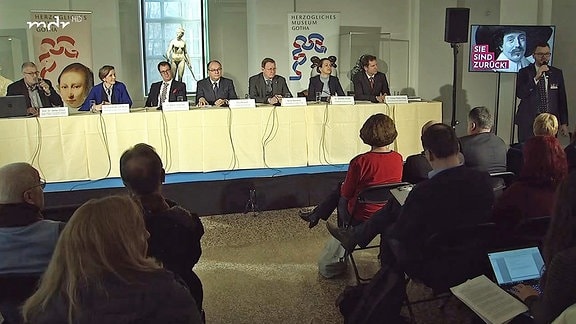 Pressekonferenz in Gotha