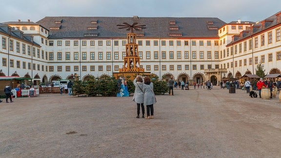 Weihnachtsmarkt Gotha Schloss Friedenstein
