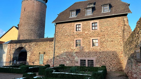 Ein Turm der Burg Wendelstein