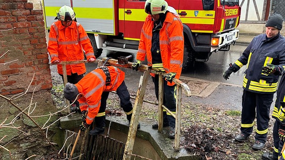 Die Feuerwehr  im Einsatz