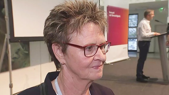 Sabine Zimmermann im Gespräch