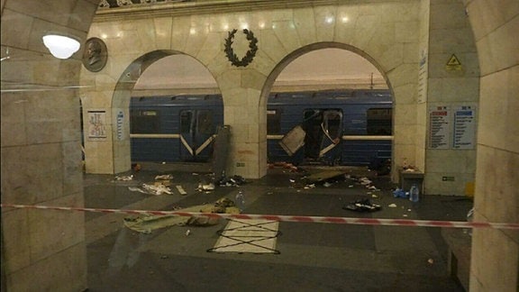 Anschlag auf die Metro in St.Petersburg (3. April 2017)