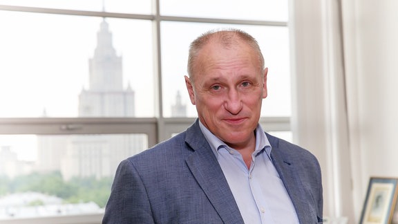 Der russische Wirtschaftsprofessor Aleksander Auzan von der Moskauer Lomonossow-Universität