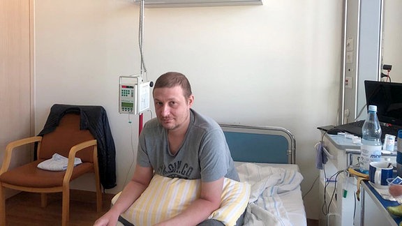 Eugen im Krankenhaus in Borstel 