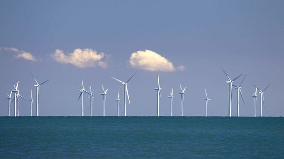 Offshorepark Roedsand Windkraftanlagen.