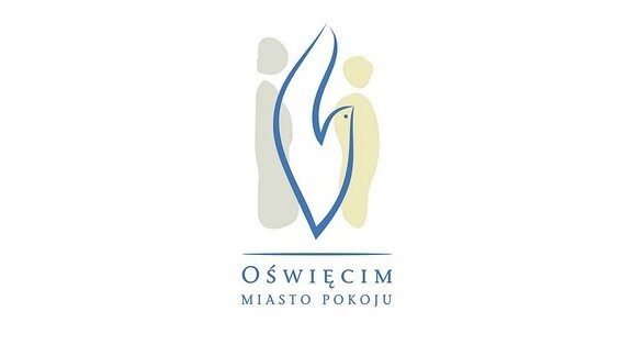 Logo der Stadt Oświęcim 'Stadt des Friedens'