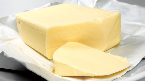 Ein Stück Butter