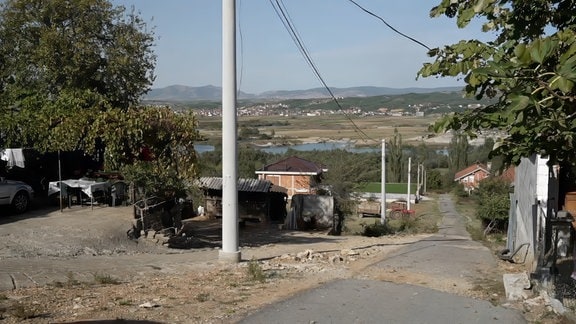 Dorf im Kosovo