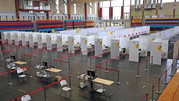Impfzentrum in Estland in zweitgrößten Stadt des Landes, Tartu 