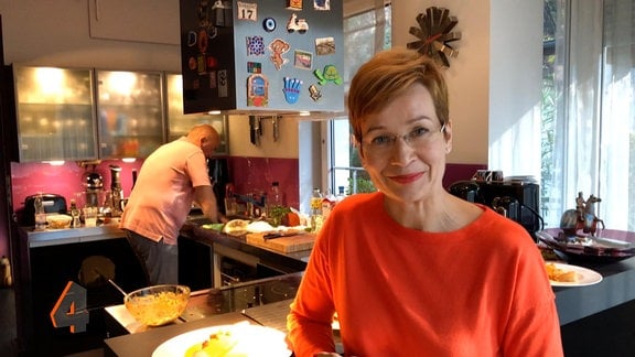 Ostbloggerin Piroska Bakos in der Küche