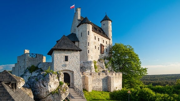 Burg Bobolice in Polen