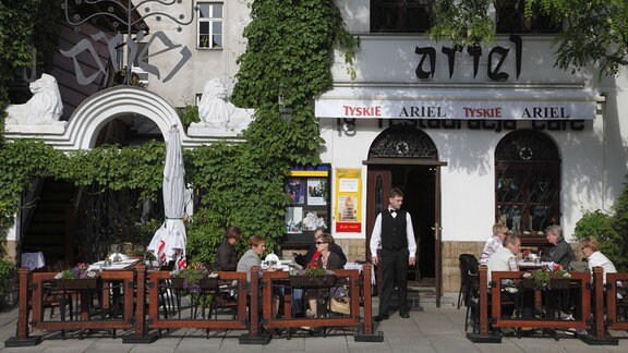 Jüdisches Restaurant in Krakau