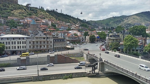 Stadtviertel Abanotubani in Tbilissi/ Tiflis, Georgien