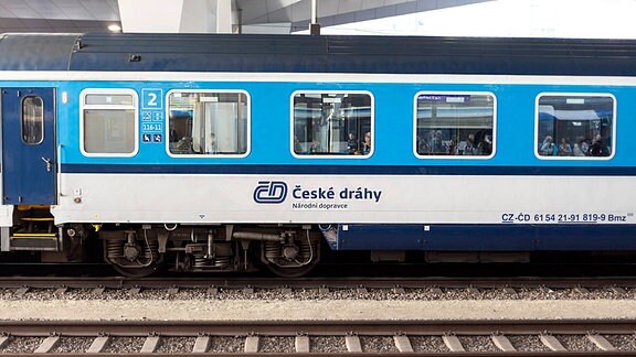  Tschechische Bahnen, Eisenbahnwaggon