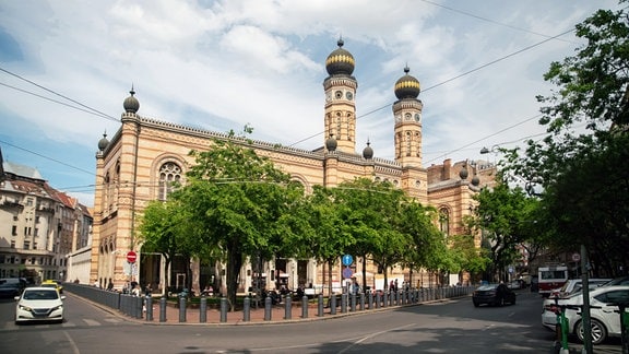 Synagoge in der Elisabethstadt in Budapest