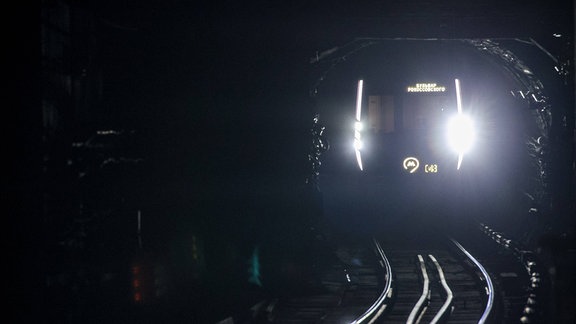 Tunnel der Moskauer Metro