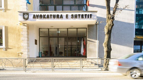 Gebäude der Staatsanwaltschaft in Tirana.