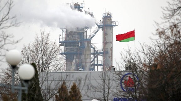 Öl-Raffinerie in Belarus