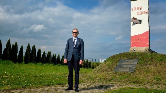 Krzysztof Iwańczuk, Bürgermeister der Gemeinde Terespol, an der Grenze zu Belarus