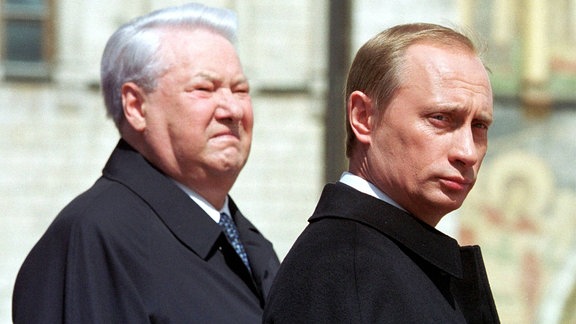 Jelzin und Putin