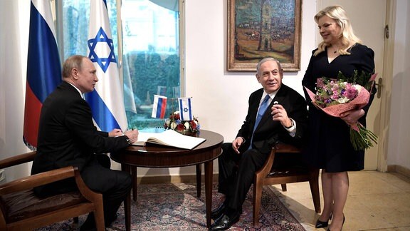 Treffen von Putin und Netanjahu