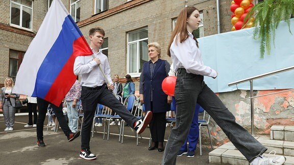 Patriotismus-Unterricht an Schulen in Russland