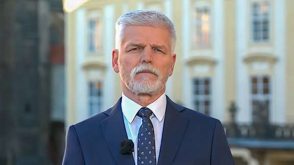 Tschechiens Präsident Petr Pavel bei der Neujahrsansprache 2024
