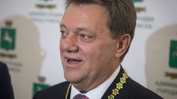 Bürgermeister Ivan Klyain aus Tomsk