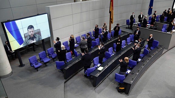 Selenskyj im Deutschen Bundestag