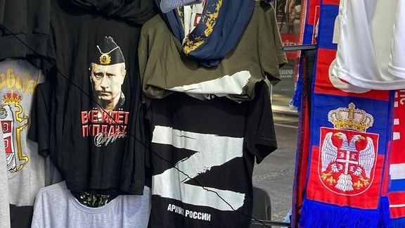 T-Shirts mit Russland-Motiven