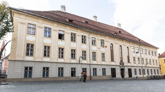 Schule des Samuel-von-Brukenthal-Gymnasium in Sibiu, Rumänien
