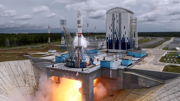 Start einer Soyuz-2-Rakete