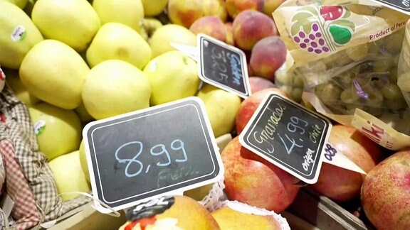 Hohe Preise für Obst und Gemüse in Spanien 