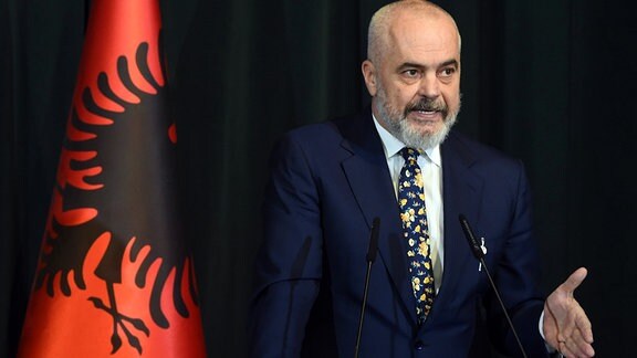 Edi Rama, amtierender Regierungschef Albanien