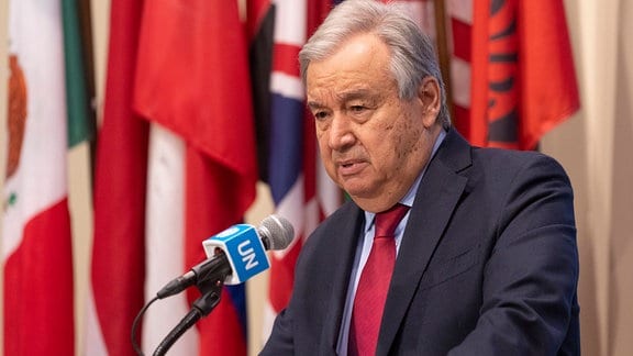 Generalsekretär Antonio Guterres 