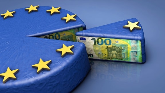 EU Geldtorte Symbolbild