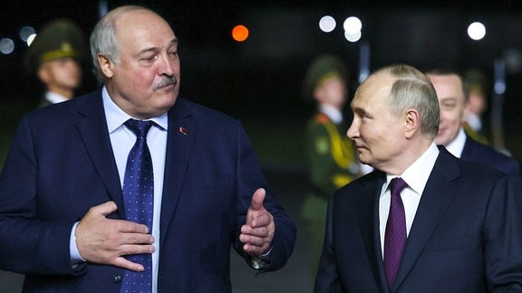 Wladimir Putin und Alexander Lukaschenko